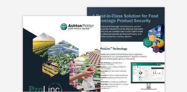 ProLinc®: A Product Security Solution for Food & Beverage