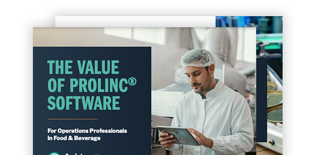 The Value of ProLinc®: For Operations Professionals in Food & Beverage
